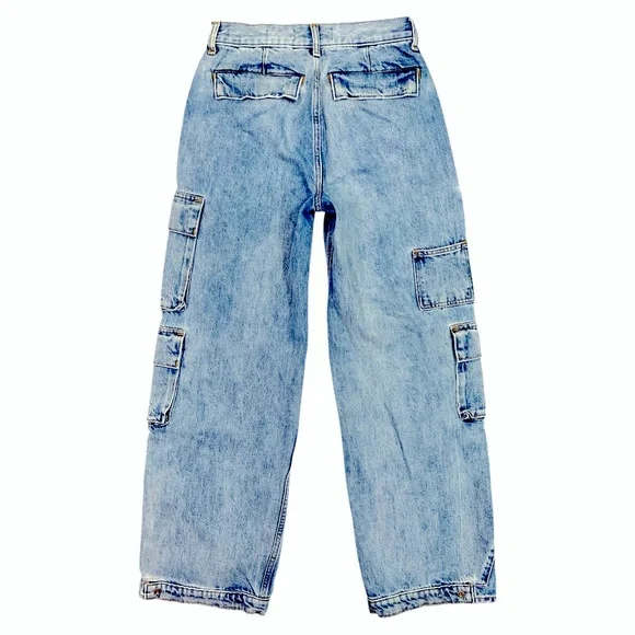 Aritzia Denim Forum The '90s Millie Hi-rise Cargo Jean size 25 - Picture 7 of 8